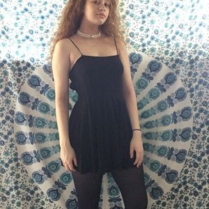 Black Backless Dress